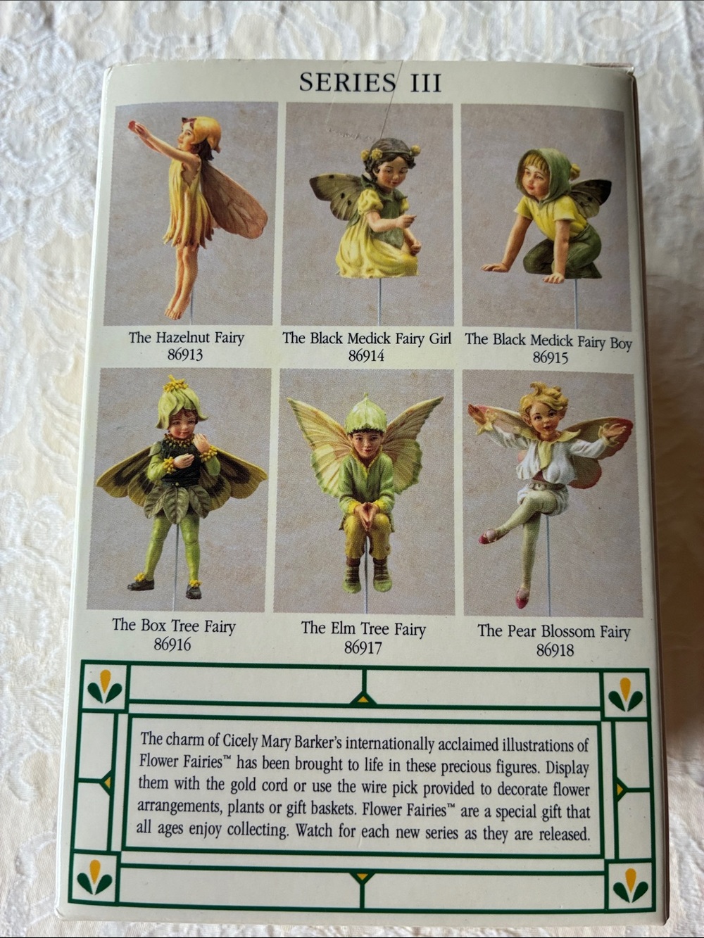 Cicely Mary Barker Flower Fairies The Pear Blossom Fairy Ornament - Picture 2 of 5